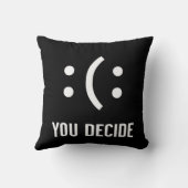 You Decide Emoji Moodデザイン クッション (裏面)