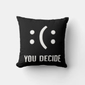 You Decide Emoji Moodデザイン クッション (正面)