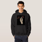 You Deserve Better – Dark Gothic Rose Hoodie パーカ (正面フル)