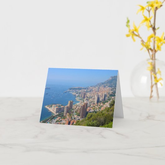 you deserve Monte Carlo greeting  カード (黄色い花)