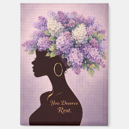 You Deserve Rest Inspirational Magnet マグネット