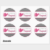 You deserve to be Pampered ラウンドシール (シート)