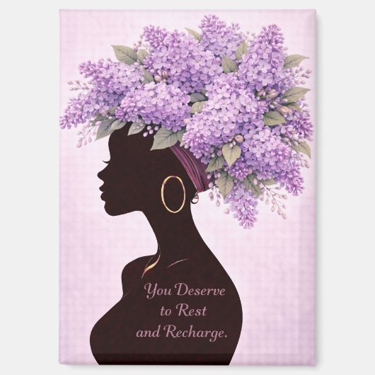 You Deserve to Rest and Recharge Magnet マグネット (正面)