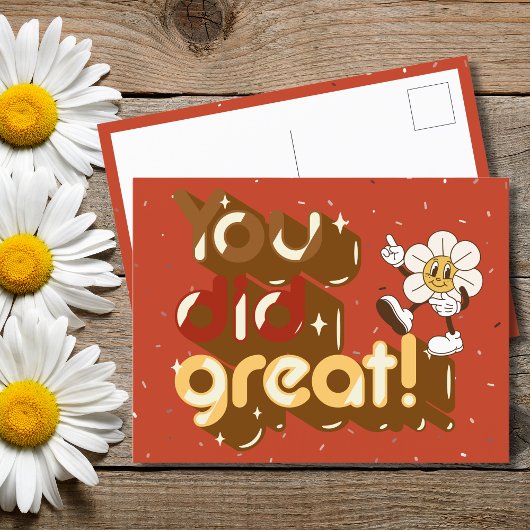 You Did 素晴らしレトロ ポストカード