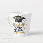 You Did - 2025年クラス卒業ラテMag | カフェラテマグ (左アングル)