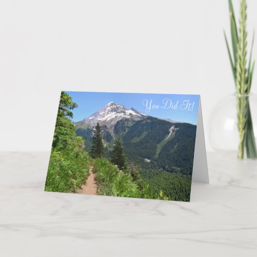 You Did It Graduation Celebration カード (正面)