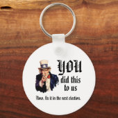 YOU Did This to Us キーホルダー (裏面)