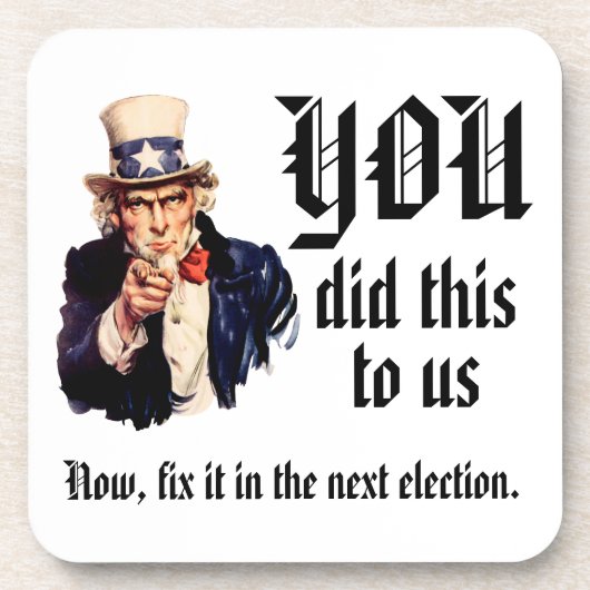 YOU Did This to Us コースター (正面)