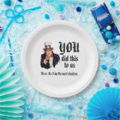 YOU Did This to Us ペーパープレート (パーティー)