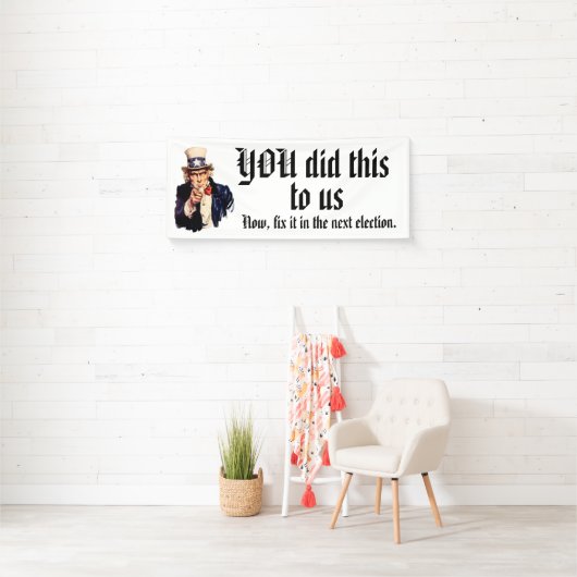 YOU Did This to Us 横断幕 (インサイチュ)