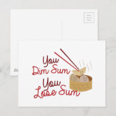 You Dim Sum ポストカード (正面/裏面)