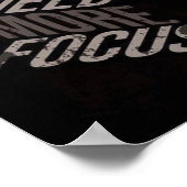 You Don’t Need More Time You Need More Focus ポスター (角)