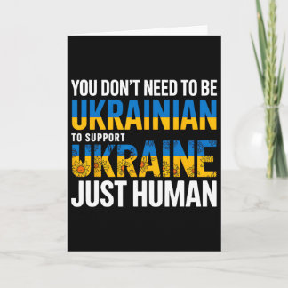 You Don’t Need To Be Ukrainian To Support Ukraine  カード