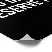 You Don't Deserve Me, Funny, Jokes, Sarcastic, Fam ポスター (角)