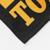 You Dont Deserve This Big Toblerone フリースブランケット (角)