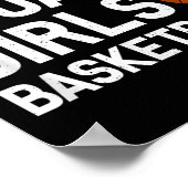 You Don't E Me I Coach Girls Basketball Shirt Srt  ポスター (角)