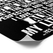 You Don't E Me I Have A Freaking Awesome Daughter  ポスター (角)