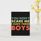 You Don't E Me I Have Three Boys  カード (黄色い花)