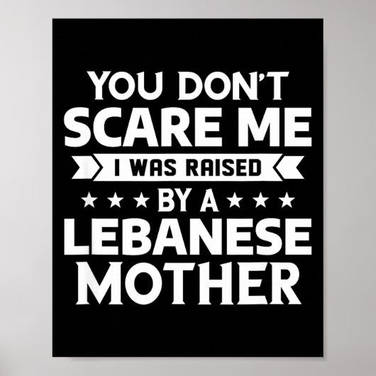 You Don't E Me I Was Raised By A Lebanese Mother  ポスター (正面)