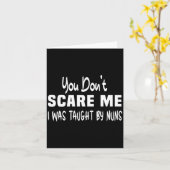 You Dont E Me I Was Taught By Nuns Christian _2  カード (黄色い花)