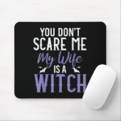 You Dont E Me My Wife Is A Witch  マウスパッド (マウス)