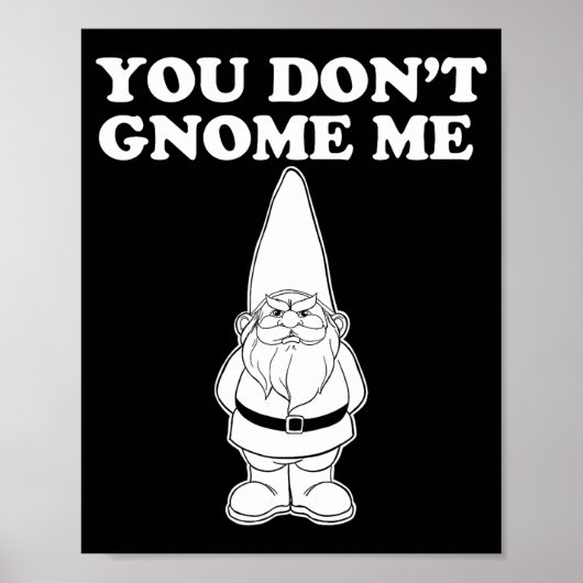 You Don't Gnome Me  ポスター (正面)
