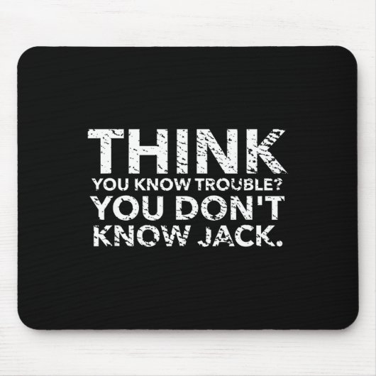 You Don't Know Jack  マウスパッド (正面)