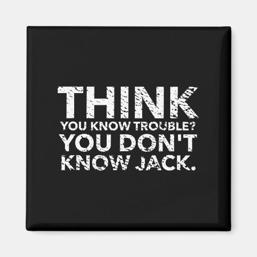You Don't Know Jack  マグネット (正面)