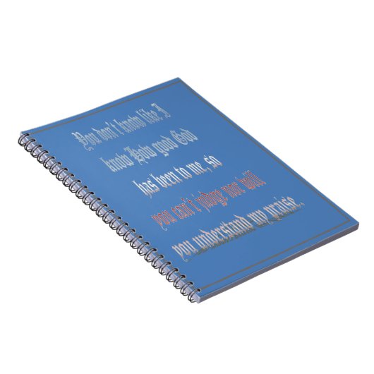 You Don't Know - Journal ノートブック (右側)