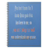 You Don't Know - Journal ノートブック (正面)