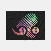 You Don't Let Your Story End Semicolon  フリースブランケット (正面(横))