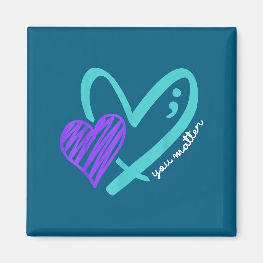 You Don't Let Your Story End Suicide Awareness  マグネット (正面)