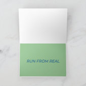 You Don't Run From Real カード (内部)