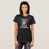 you don't scare Italian wife daughter Italy Italia Tシャツ (正面フル)