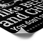 You Don't Smell Like Santa Funny Christmas  ポスター (角)