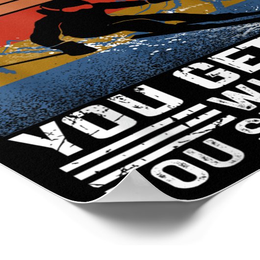 You Dont Stop Skiing When You Get Old Funny Skiing ポスター (角)