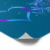 You Dragonfly Suicide Prevention Awareness Men Wom ポスター (角)