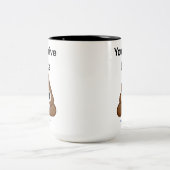 You Drive Likeウンチ(Mag) ツートーンマグカップ (中央)