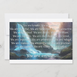 You Enough – シール シーズンカード