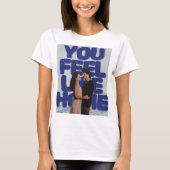 You Feel Like Home - Aesthetic Couple Poster  Tシャツ (正面)