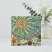 You Feel Like Sunshine Personalized Card シーズンカード (スタンド正面)