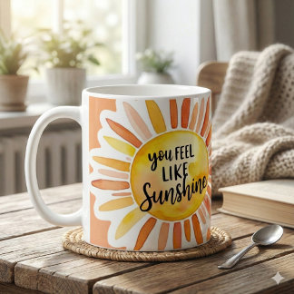 You Feel Like Sunshine Photo Mug コーヒーマグカップ