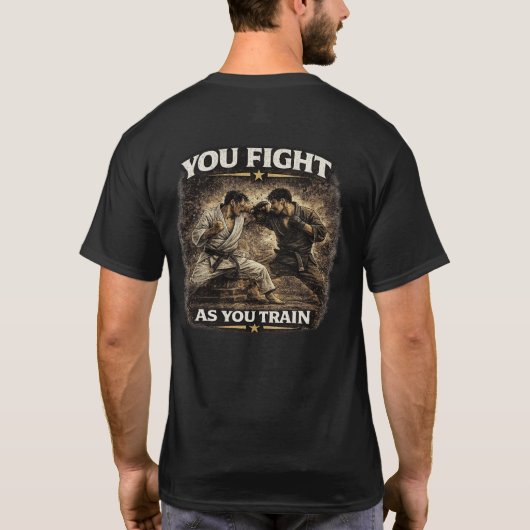 You Fight as You Train Tシャツ (裏面)