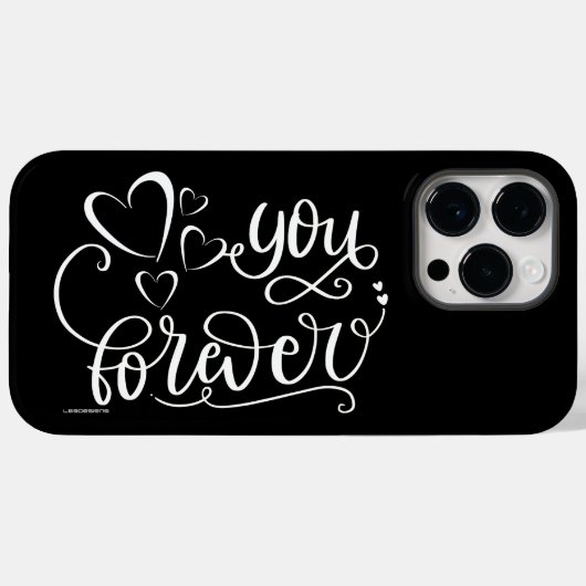 YOU FOREVER VALENTINESのデイギフトアイディア Case-Mate iPhoneケース (裏面 (横))