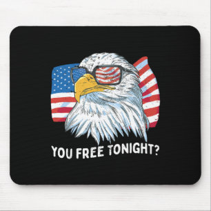 You Free Tonight Ld Eagle 4th July Independence Da マウスパッド