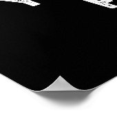 You Gimme Femur Song おもしろい Bone Pun Dark BG ポスター (角)