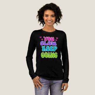 You Glow 保 Going – 明るいインスパイアとデザイン トライブレンドTシャツ