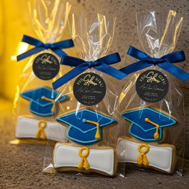 You Glow Girl卒業イエローネオンのスクリプト卒業 ラウンドシール