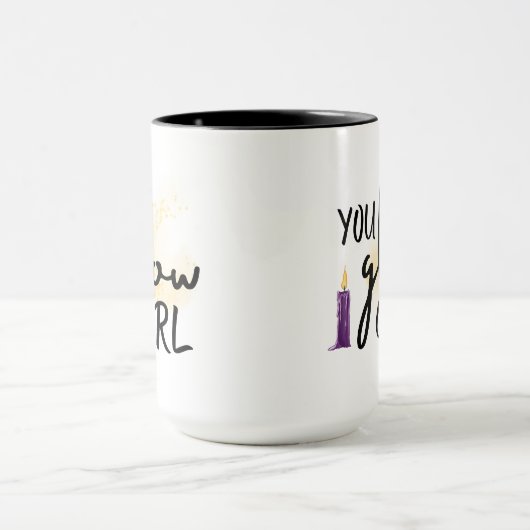 You Glow Girl Mug マグカップ (中央)