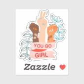 You Go Girl シール (シート)